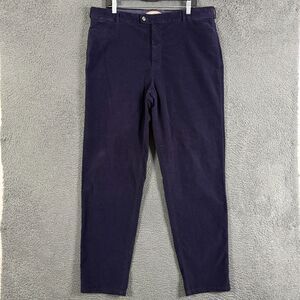 Peter Millar Pants Mens 38 (Fits 36x34) Purple Straight Fit Stretch Corduroy